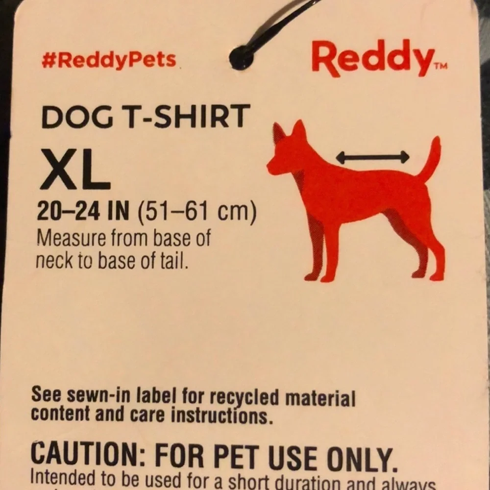 Reddy blue Camo dog t-shirt XL